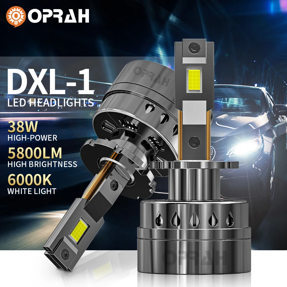 D1S D3S LED Headlight Bulbs Canbus 20000LM D4S D5S D2S D8S Auto Bulbs 100W Car Lamp Plug&Play Xenon HID Conversion Kit 6000K 12V