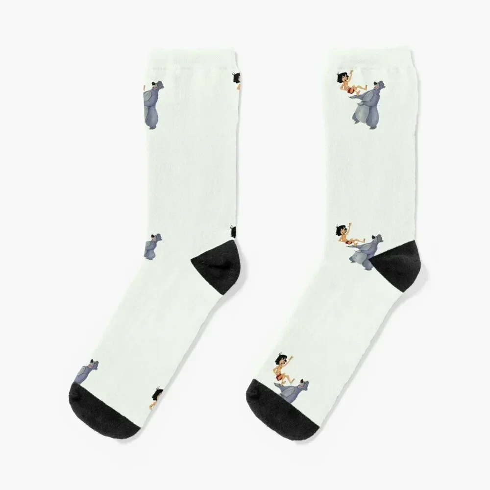 

mowgli Socks Soccer happy winter thermal kids Male Socks Women's