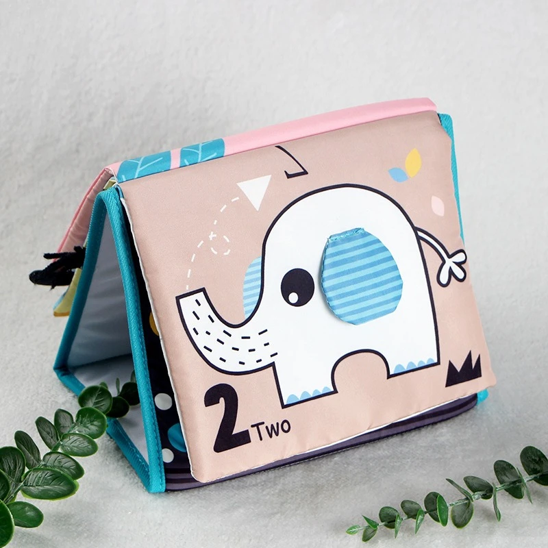 

Складной тканевый календарь-игрушка: развивающий набор для визуального обучения, безопасный, мягкий, для интерактивных игр и развития, с зеркалом, подарок