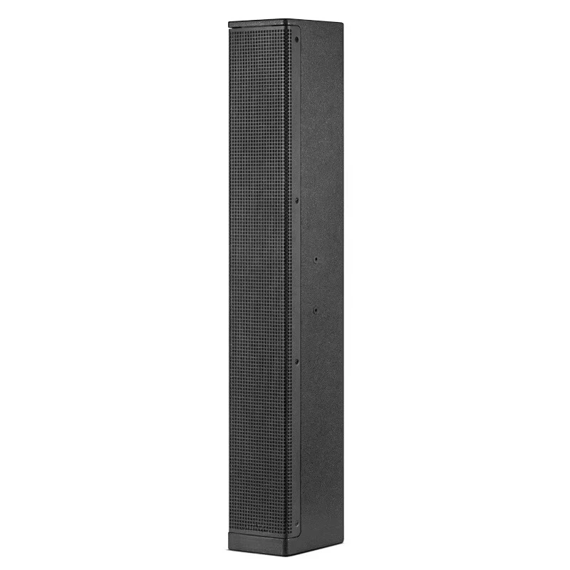 160W Rated 640W Peak 4*4 Inch Passive Plywood Column Speaker Indoor Professional PA Audio System