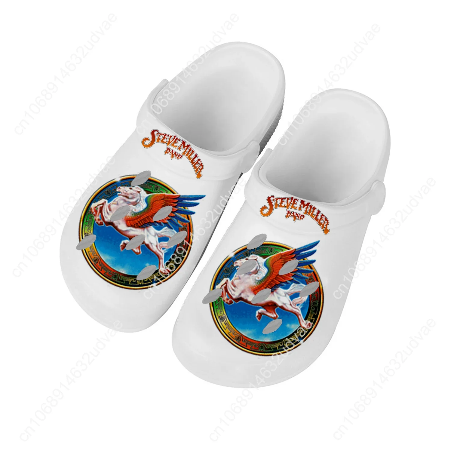 Steve Miller Band Water Shoes Mens Womens High Quality Fashion Home Garden Clogs Customizd Sandals Beach Breathable Hole Slipper