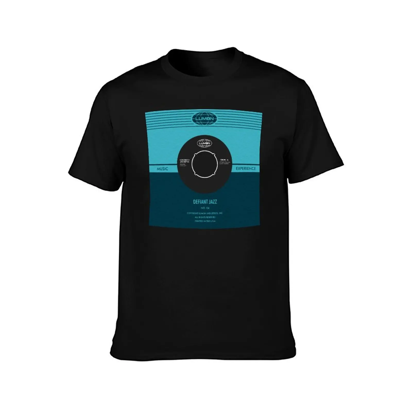 Severance defiant jazz vinyl T-Shirt Basic Tee Shirt for Everyday Outfit T-Shirt