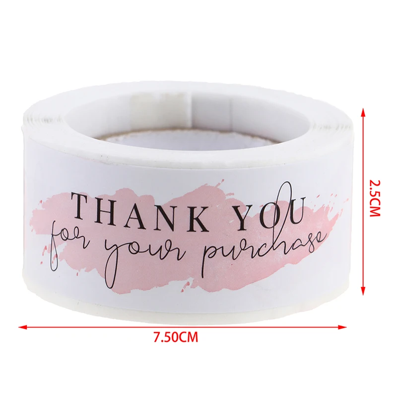 120PCS Thank You Stickers Label For Envelope Sealing Decor Sticker Stationery