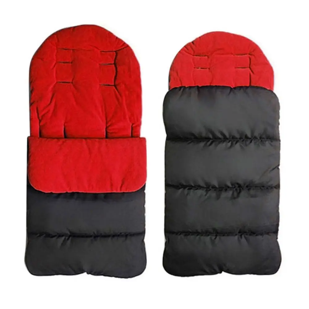 Outdoor Windproof Footmuff Carriage Mat Warm Foot Cover Stroller Sleeping Bag Sleepsacks Thick Cushion