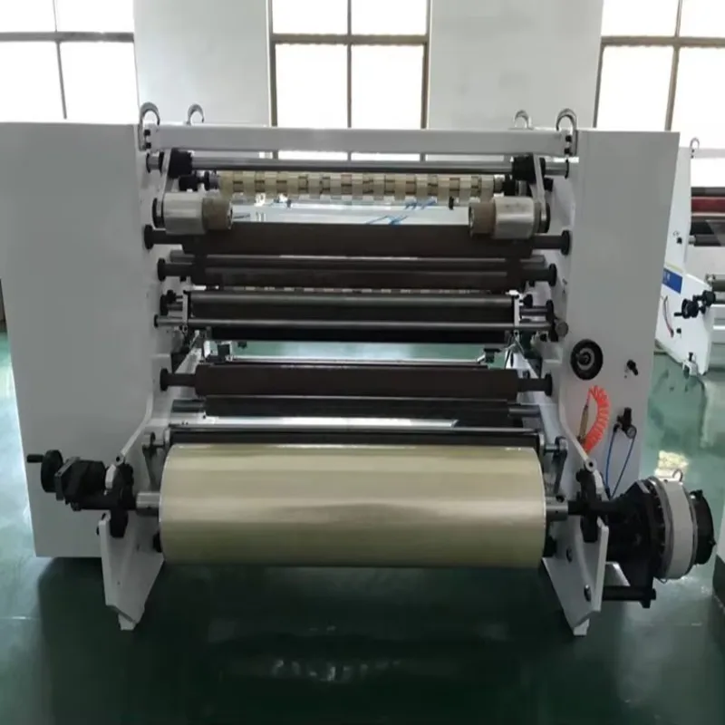 BOPP Tape Slitting Rewinding Machine Jumbo Roll Adhesive Tape Slitter Cutter Automatic High Speed Tape Cutting Machinery