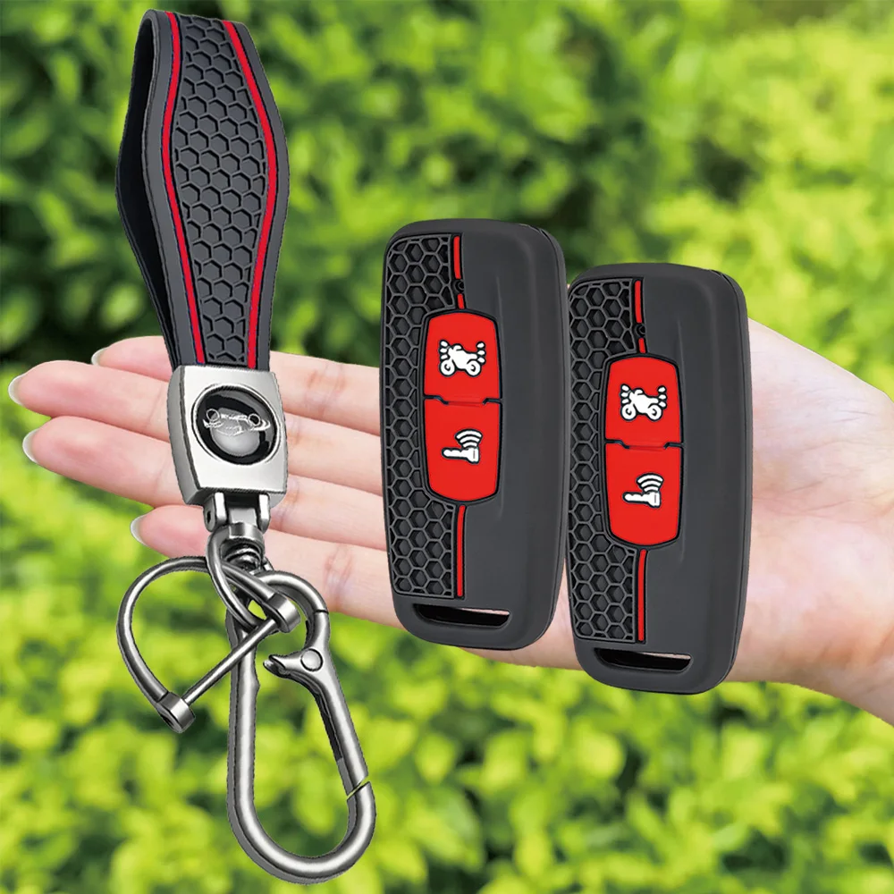 For Honda PCX125 PCX150 PCX160 ADV150 Vario Click125 Click150 SH125 SH150 X-ADV Protective Silicone Key Cover
