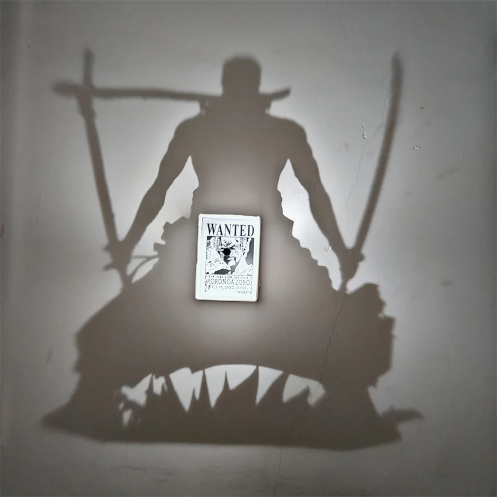 Anime Luffy Son Goku Zoro Schattenlicht-Projektorlampe Kreative Atmosphäre Nachtlicht Überraschungsgeschenk für Freunde Beste Freunde Geschenke – Detail 37