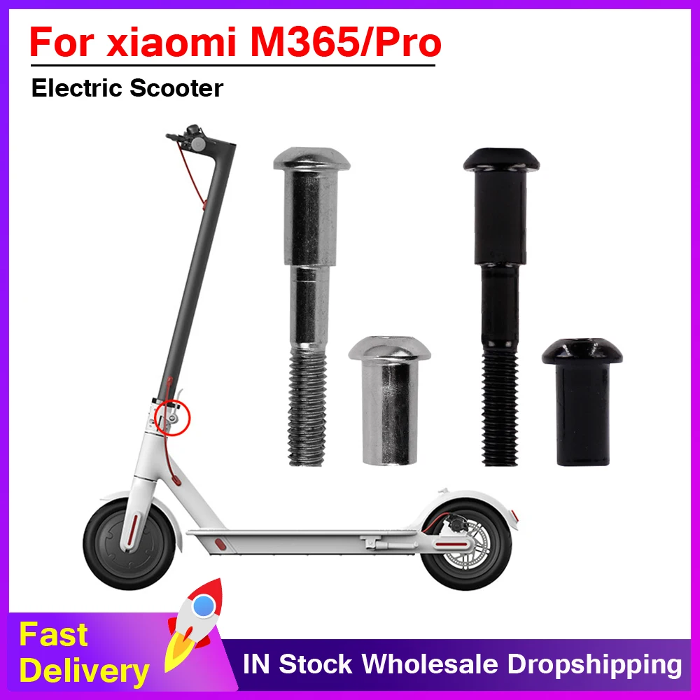 For Xiaomi MIJIA M365 Scooter Parts M365 Folding Pothook Hinge Bolt Repair Hardened Steel Lock Fixed Bolt Screw Folding Hook