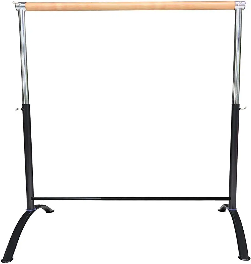 

Ballet Barre Portable for Home or Studio, Freestanding Adjustable Bar for Stretch, Balance, Pilates, Dance Barre
