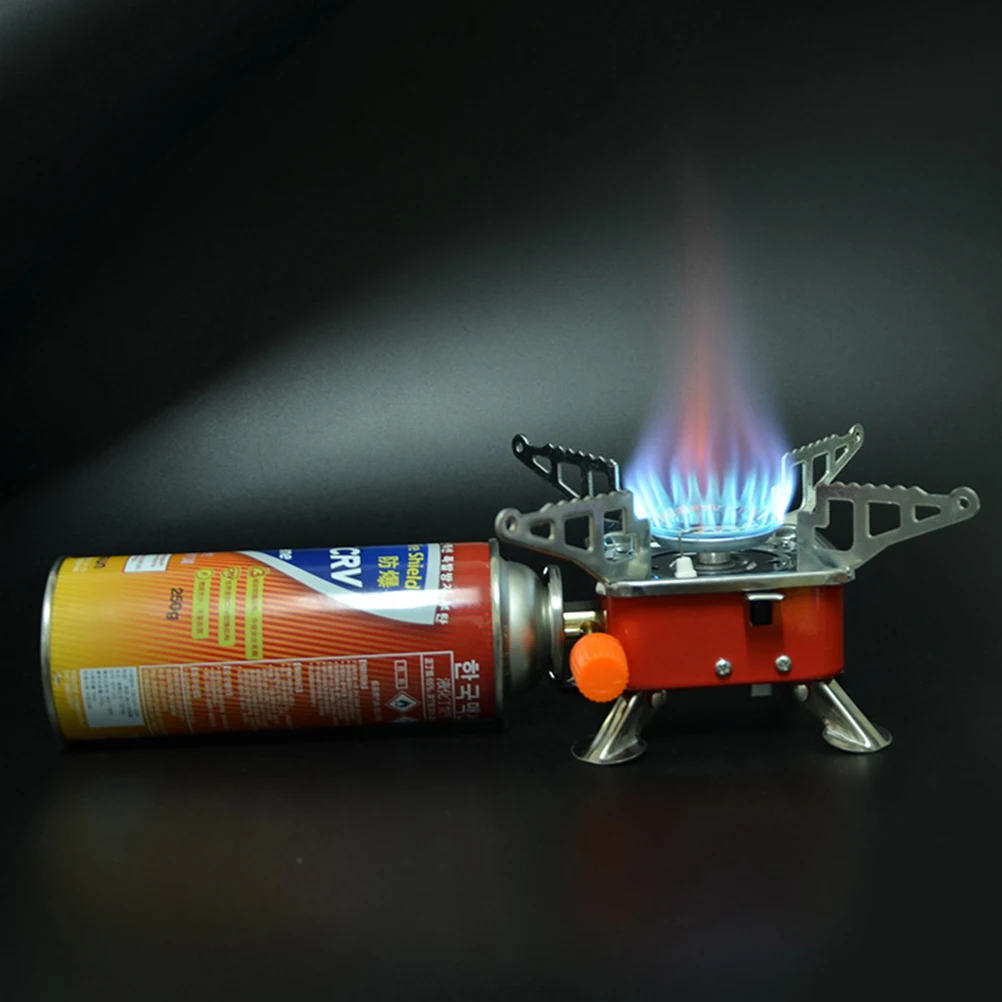

Portable Folding Furnace Camping Burner Gas Stove Wood Foldable Outdoor Mini Barbecue