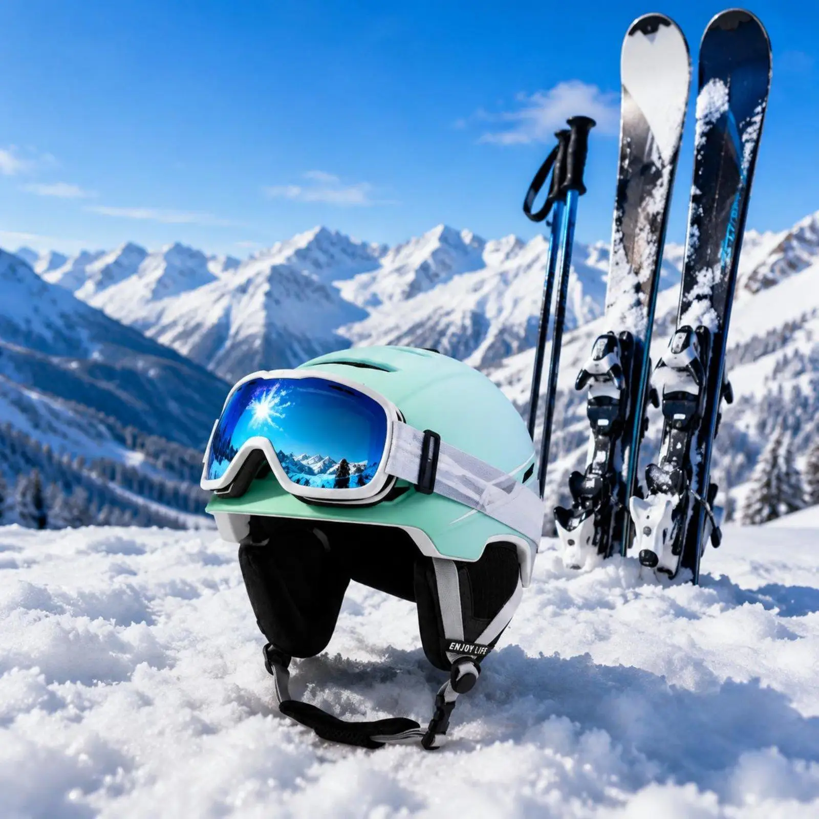 gradient-pc-eps-adult-protective-headgear-half-shell-ski-helmet-snowboard-protection-for-mountain-slope-use