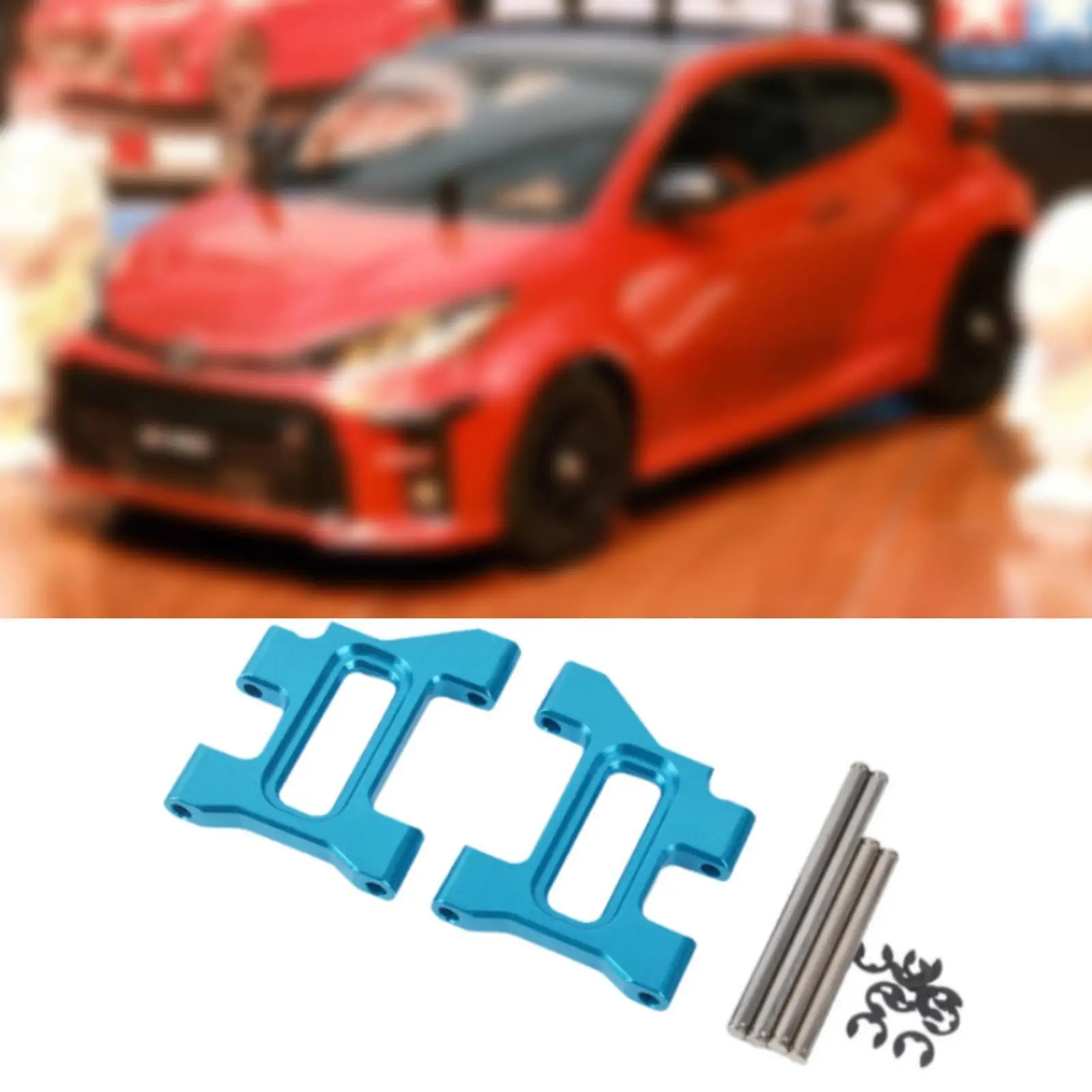 2x RC الخلفية السفلى سوينغ الذراع RC سيارة ترقيات الملحقات 1:10 مقياس RC DIY #3