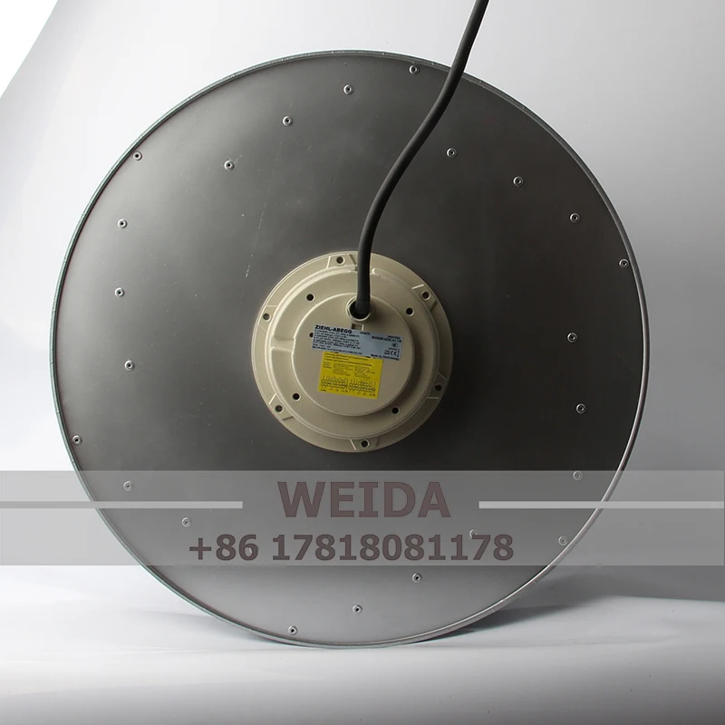 

Вентилятор охлаждения ZIEHL-ABEGG AC230/400V 2.3/1.3A DC EC, высоковольтный инверторный центробежный мощный вентилятор для шкафов RH50M-6DK.41.1R (Германия)