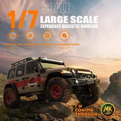 RLAARLO Croboll Mk07 1/7 RC Car Off-Road Climbing Vehicle With High And Low Speed Front Rear Differential Lock Transmission Toys