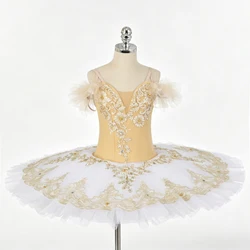 Akeylia spandex beige white TUTU Classical Dance performance sleeping beauty Costume Ballet Tutu purple adult pancake pink 20107