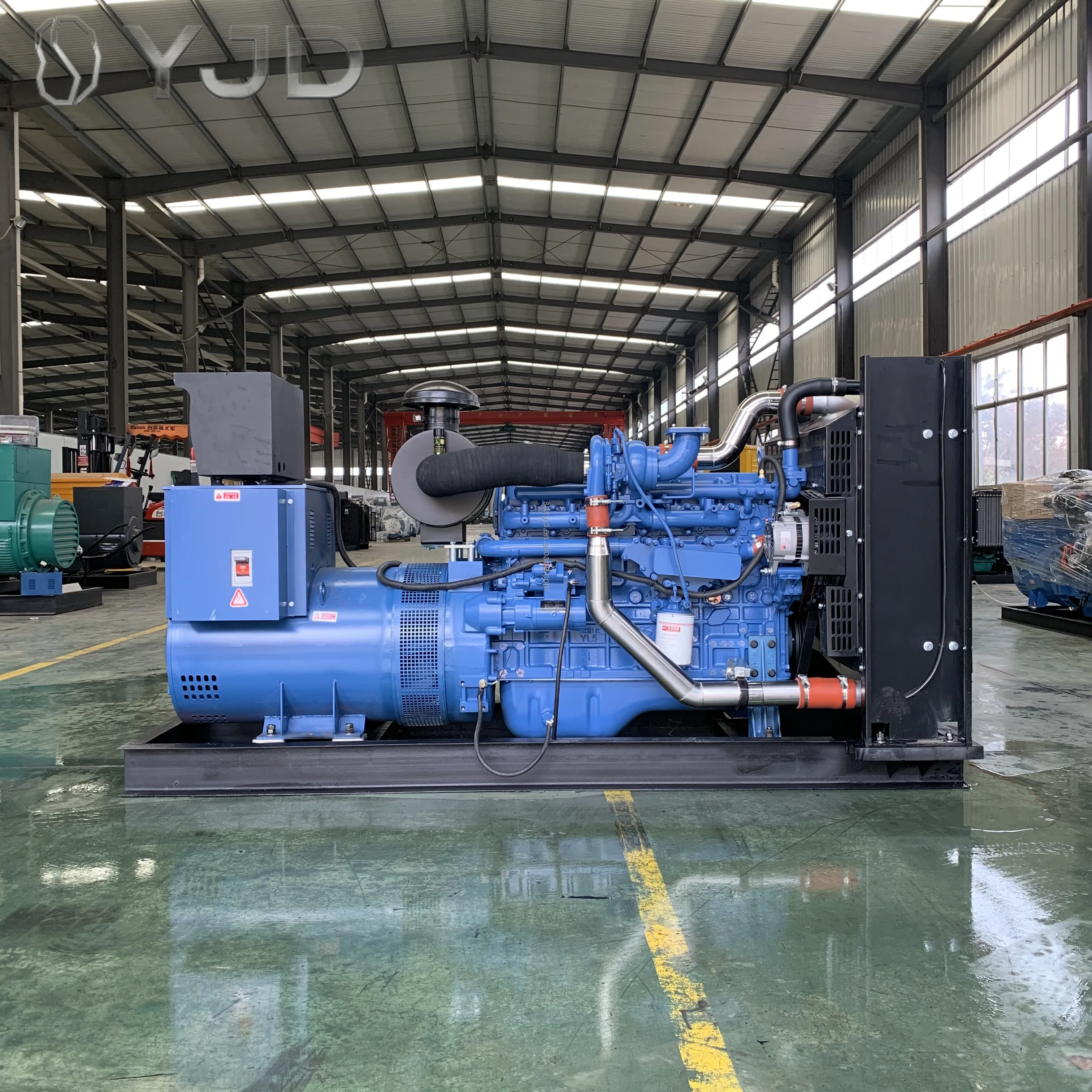 150 Water-Cooled Open Frame Diesel Generator 1500 RPM 50Hz Silent Portable 10/20kw Alternator Copper Radiator 24V DC Electric
