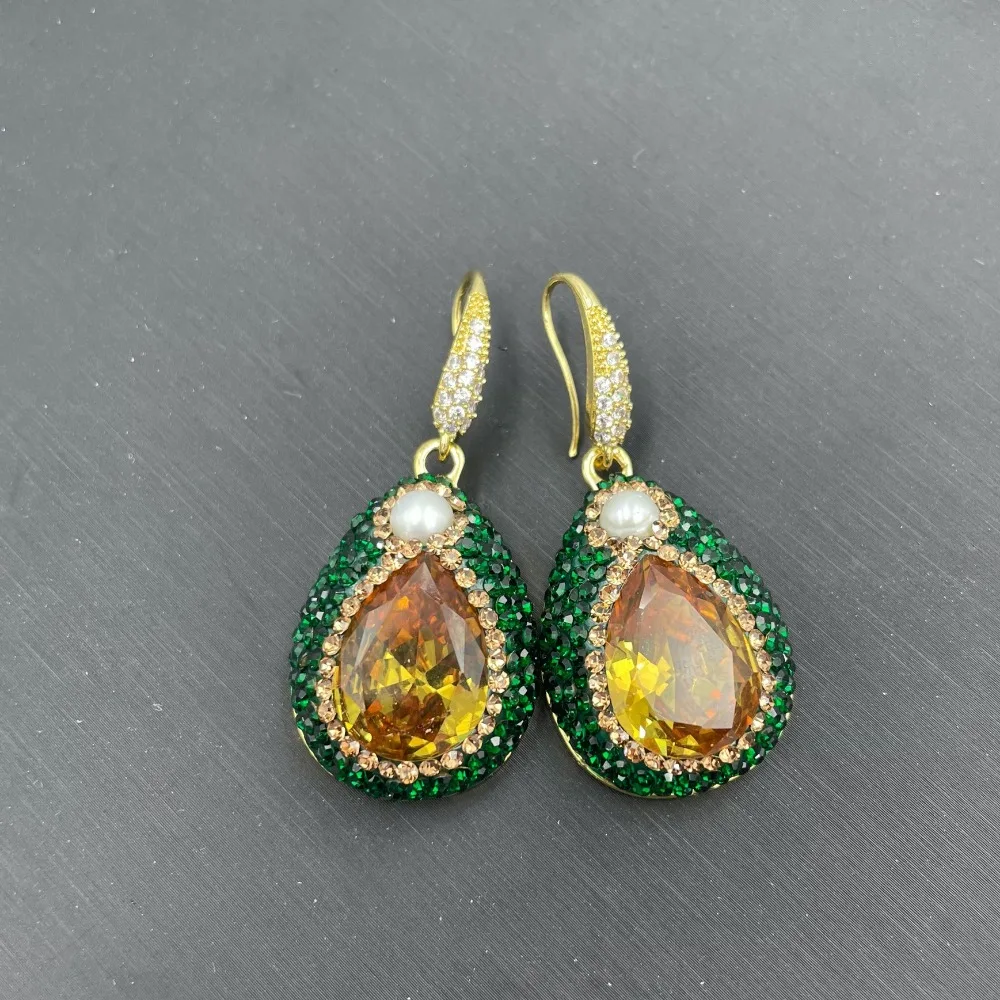 Türkiye Sultan Stone Jewelry Set Women\'s Personalized Fashion Simple Elegant Luxury Lady Clothes with Fine Accessories