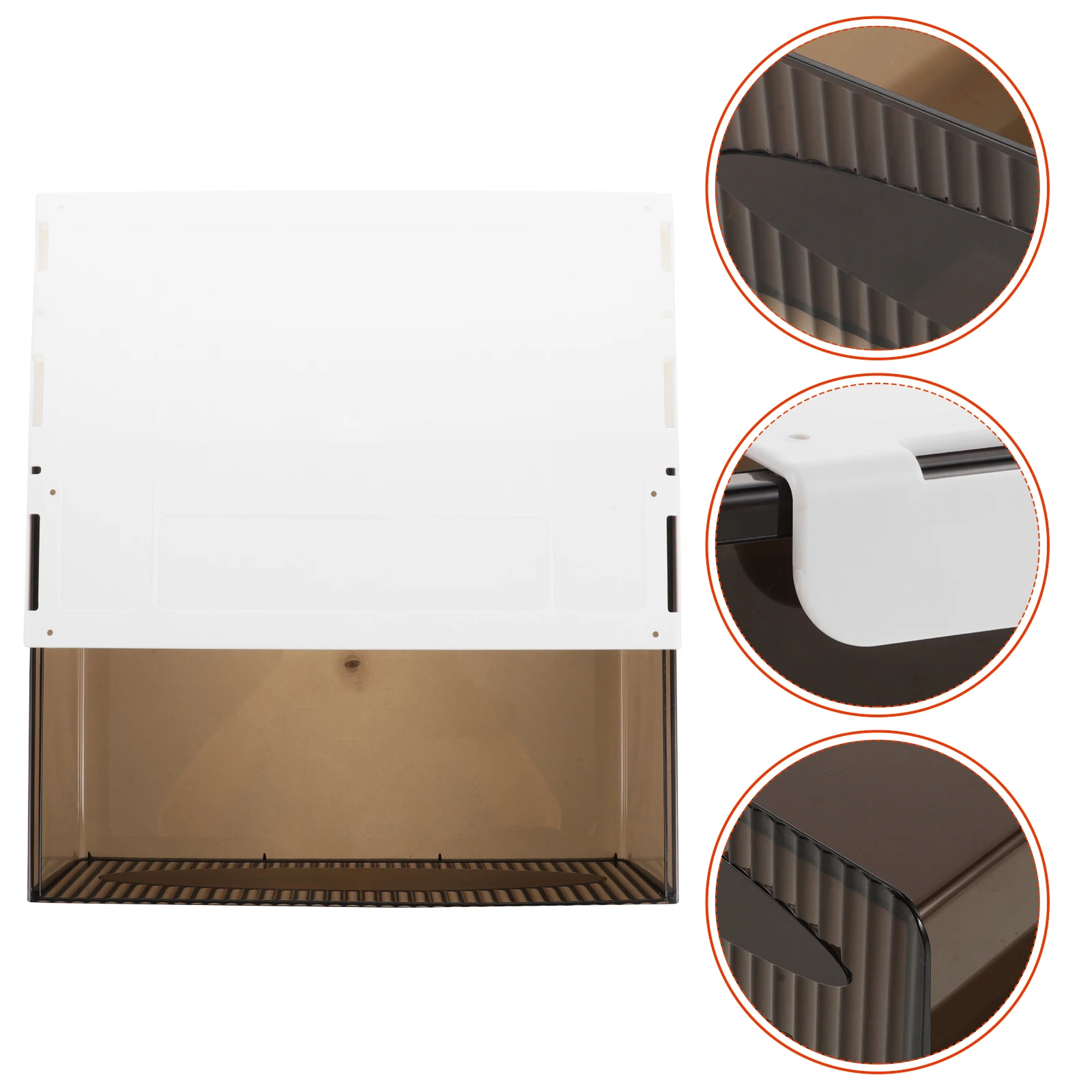 

Under Desk Drawers Storage ganizer Adhesive Plastic Boxes Hidden Drawer Large Capacity Office Supplies Desktop ganizer