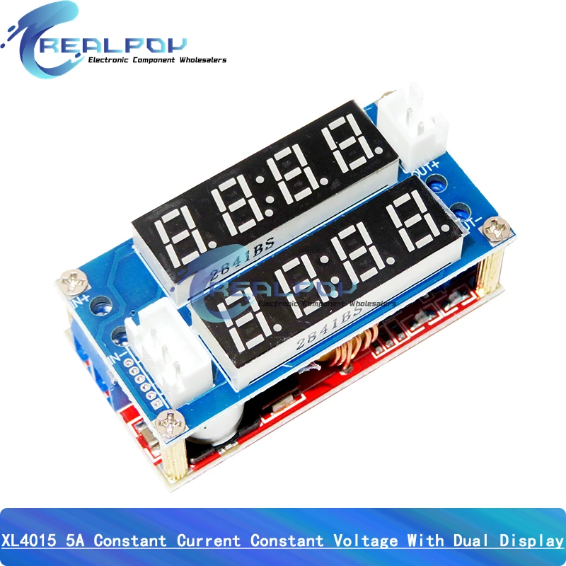 XL4015 2 in 1 5A Adjustable Power CC CV Step-down Charge Module LED Driver Voltmeter Ammeter Constant current constant voltage