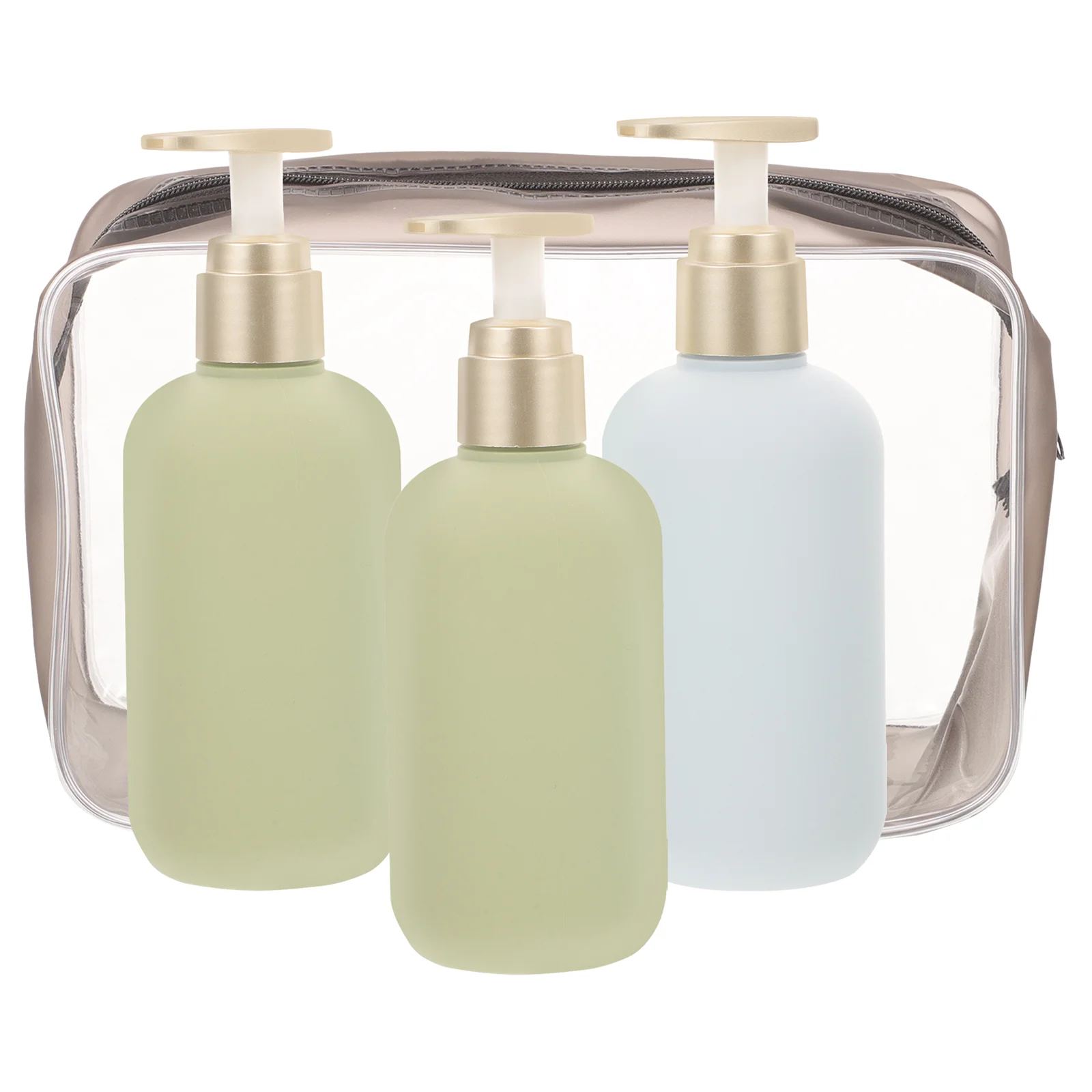 

3 Pcs Portable Lotion Bottle Shampoo and Conditioner Bottles Travel Containers for Toiletries Leak Proof Liquid Soap