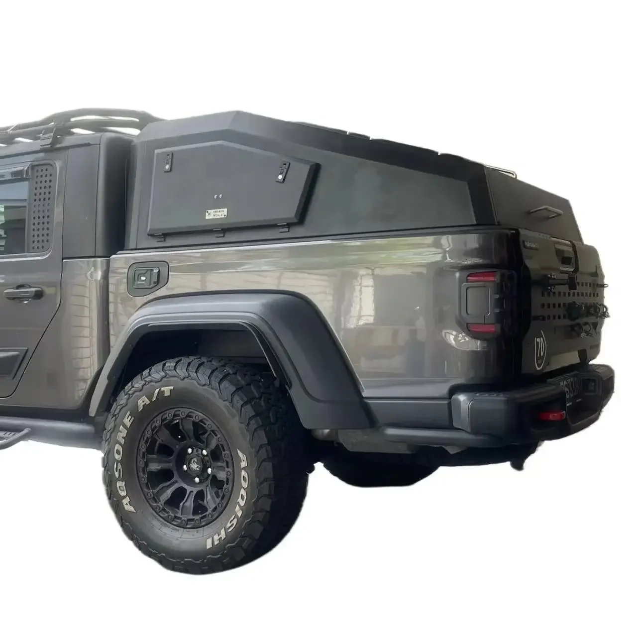 

High Quality Car Exterior Parts Pickup Truck Black Steel Hardtop Canopy for Jeep Gladiators