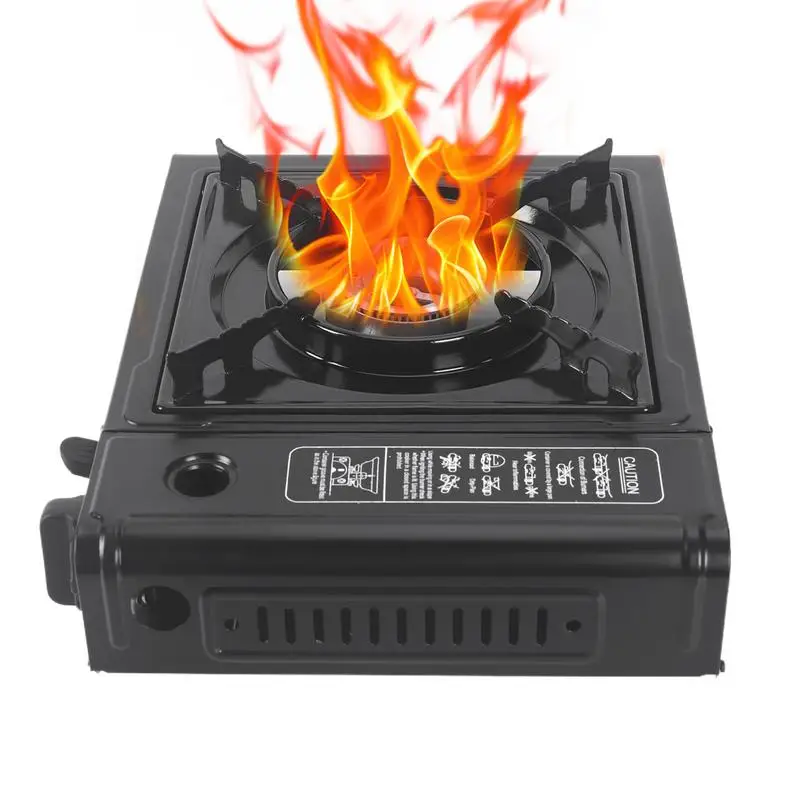 

Outdoor portable stove Built-in annular windshield and air deflection system for travel Outdoor emergency(excluding gas tank)
