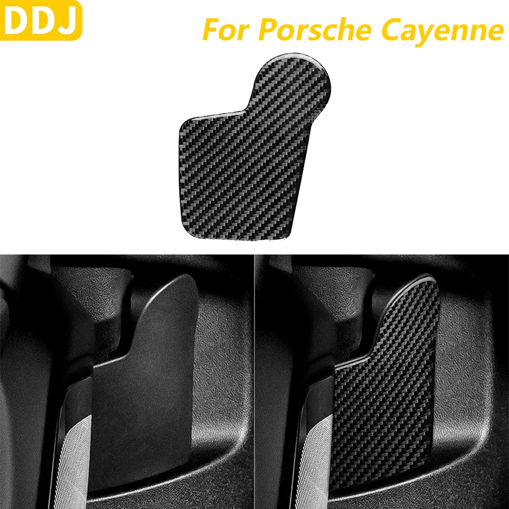 

Мягкая накладка из карбона на панель управления двигателем для Porsche Cayenne 9Y0 9YA 9YB E3 2018-2023, аксессуары для интерьера