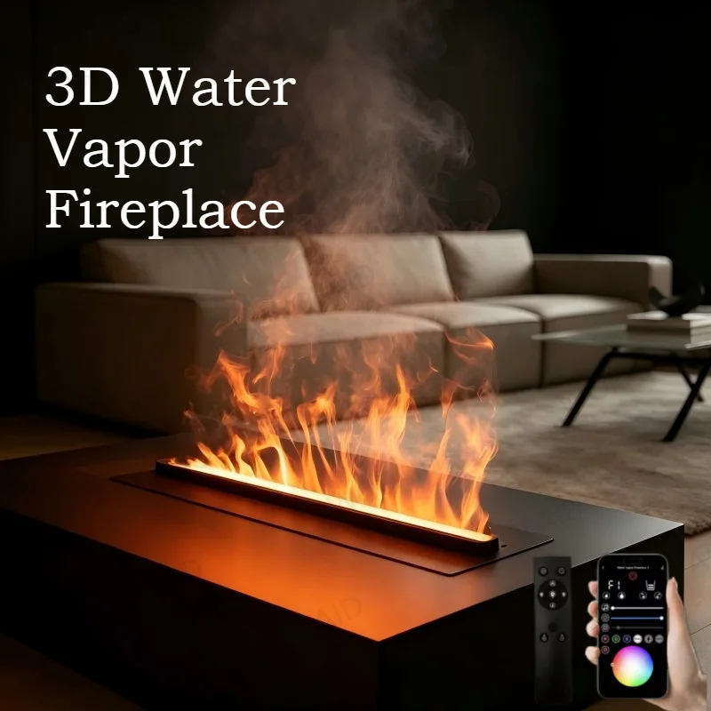 Effect Fireplace Mist Firebox Effect Fireplace Mist Technology Chimney Gold Mist Fireplace Flame Chimney Flame Ambient Light