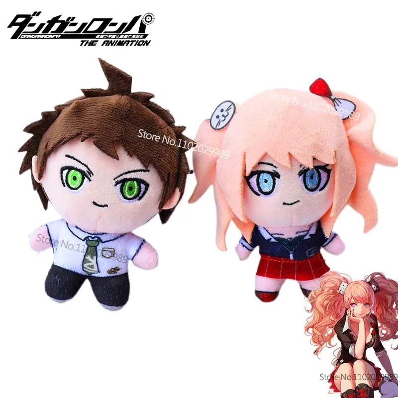 

10 см аниме плюшевая игрушка мини-кукла Danganronpa V3 Dangan Ronpa Komaeda Nagito Hinata Hajime Enoshima Junko Key Decora подарок