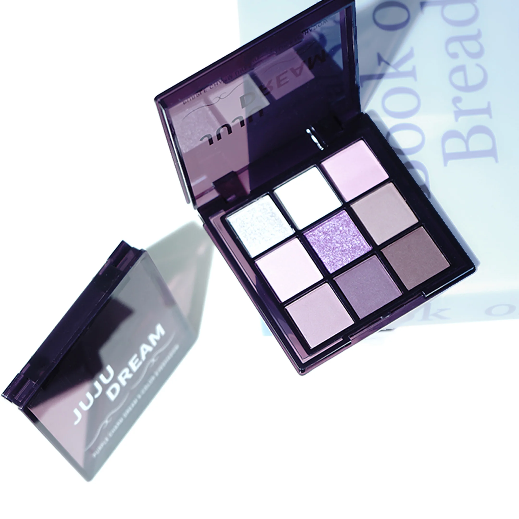 Oogschaduwpalet met 9 kleuren - Waterdicht en langdurig, creëer een natuurlijke oogmake-up - Ideaal voor muziekfestivals en Hallo