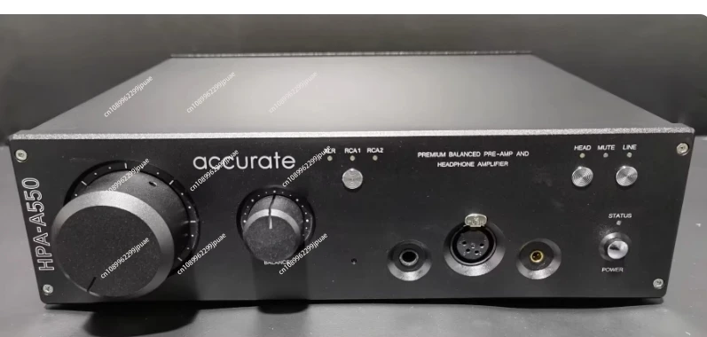 

HPA-A550 Fully Balanced Headphone Amplifier/Pre-Amplifier/Relay Volume Pre-Amplifier
