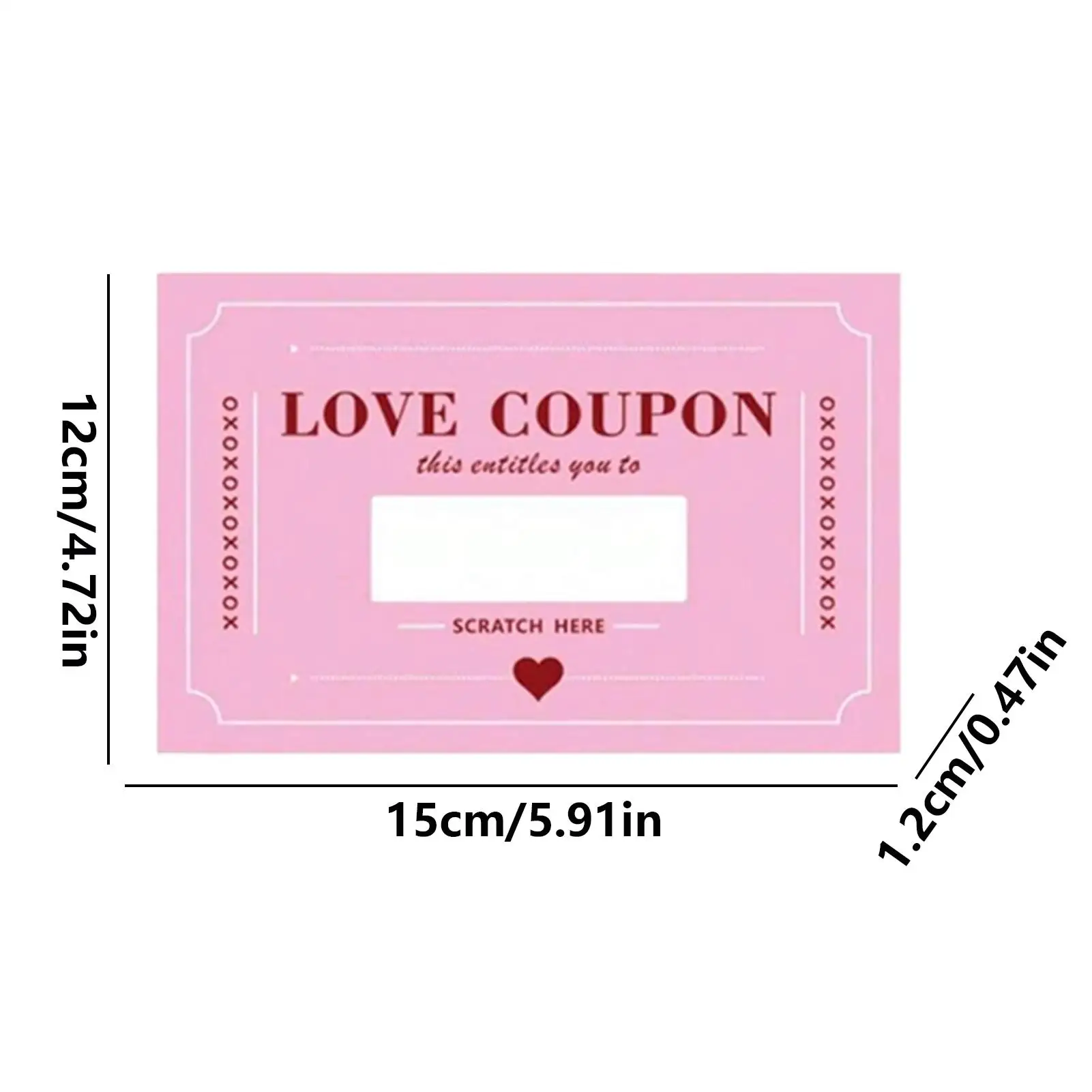 Scratch-Off Love Coupons Cards DIY Valentines Day Date Night Ideas Wedding Anniversary Greeting Cards Romantic Notes view 6