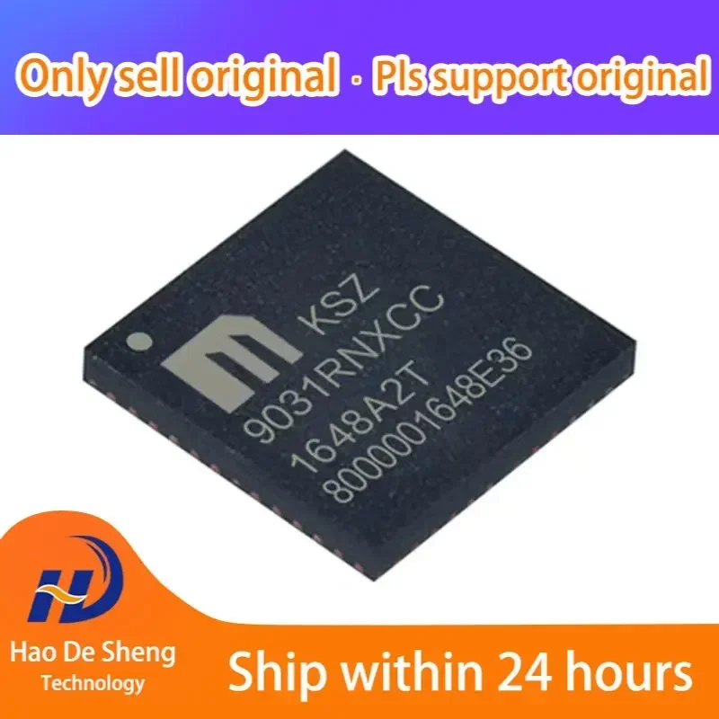 10PCS/LOT KSZ9031RNXCC-TR KSZ9031RNXCC  QFN48  New Original In Stock, electronic components supplies