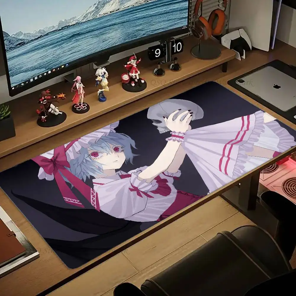 Remilia Scarlet T-TouHou P-Project Mousepad Non-slip Suitable For Office Computers Laptops E-sports Game Desk Mats XXL Keyboard