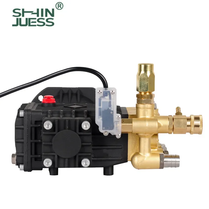 High Pressure Plunger Pump Head Large Flow Self Service Car Wash Machine Commercial Cleaning Equipment Dust Removal Fog Spray