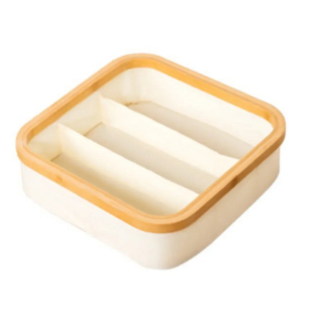 

Clothes Storage Box for Home Wardrobe Layer Sorting Fabric Organizer for Jeans Shirts Underwear and Accessories