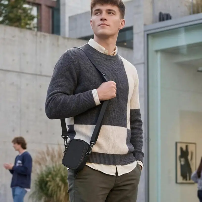 96BA EVA stoßfeste Musik-Player-Tasche für GO5/GO4 Wireless-Lautsprecher, einfach zu tragen – Detail 3
