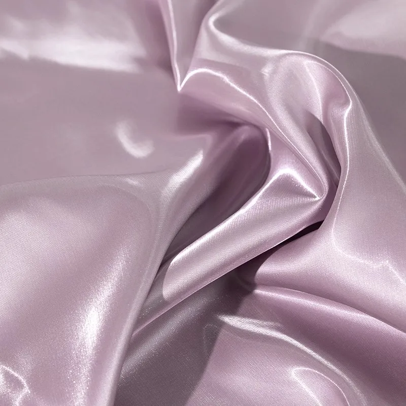 Liquid Water Satin Fabric Crystal Reflective Fabric Sewn Dress Stage Costume DIY Background Decoration Designer Fabric