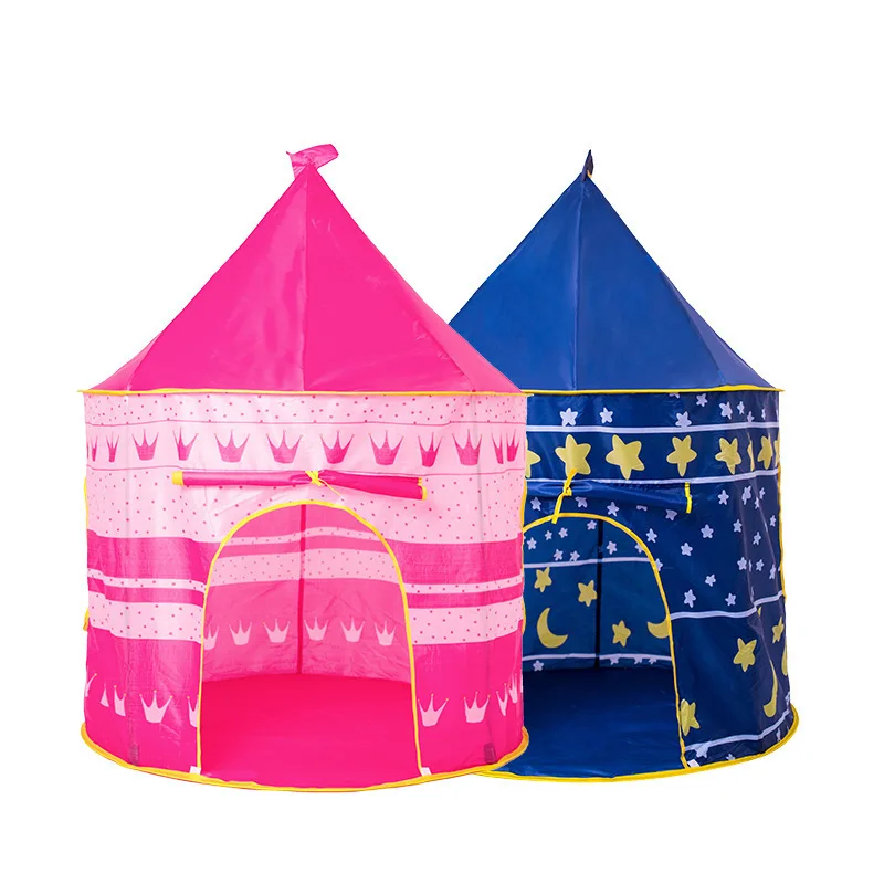 1PC enfants jouer tente intérieure extérieure pliable tipi maison pour enfants princesse château jouet Tipi Cubby jardin salle de jeux Playhouse