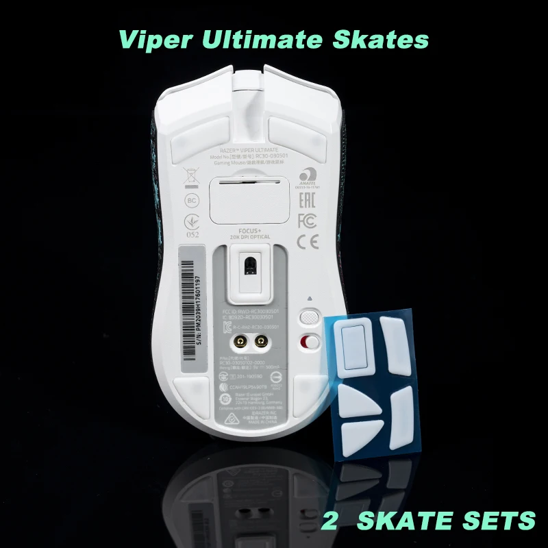 2 pairs Set Mouse Smooth Feet Skates For vaxee G502 Ul2 NP 01 Viper V2 Pro G Pro X Superlight Wireless EC B FK Feet Skates