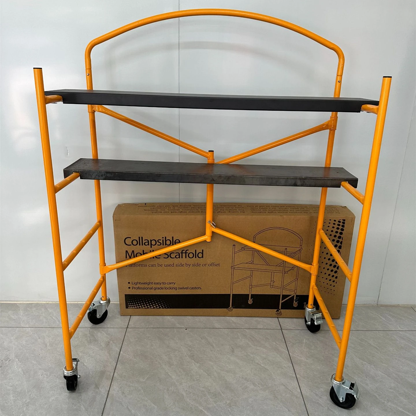 معدات بناء وبناء سقالات عالمية صغيرة قابلة للطي للمواد سهلة الاستخدام ومحمولة