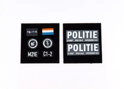 Easy&Simple ES 26058RA 1/6 DUTCH DSI Morale Badges Model for 12