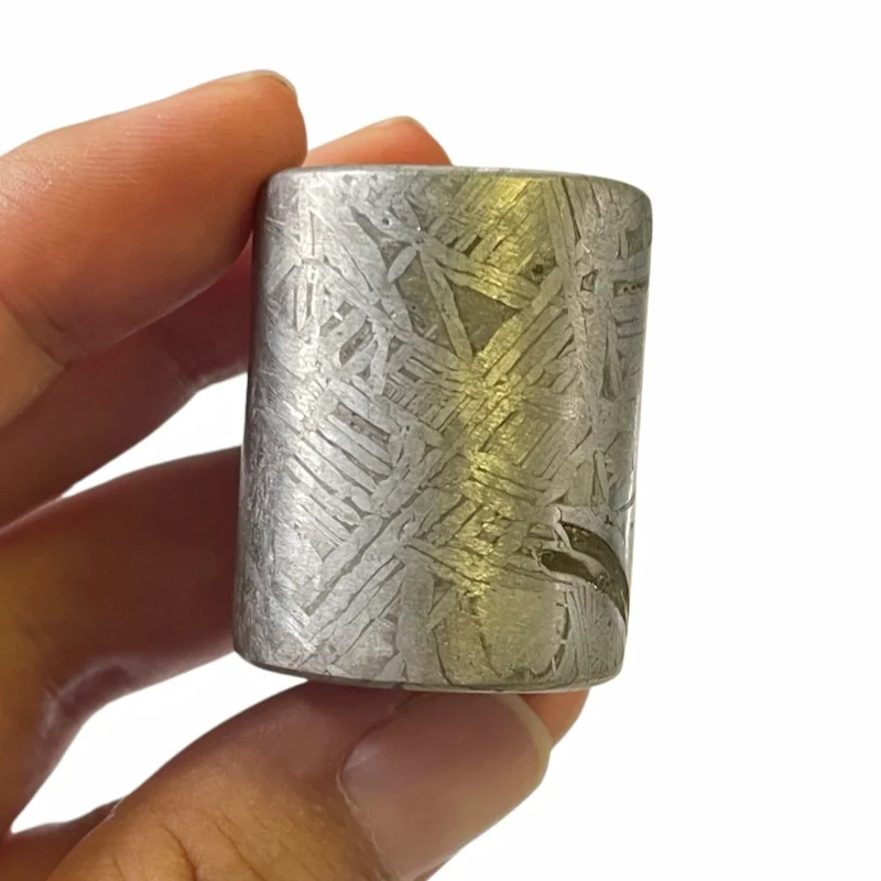 Genuine Muonionalusta Iron Meteorite Square Column Natural Space Mineral For Collection Craft Making QC882