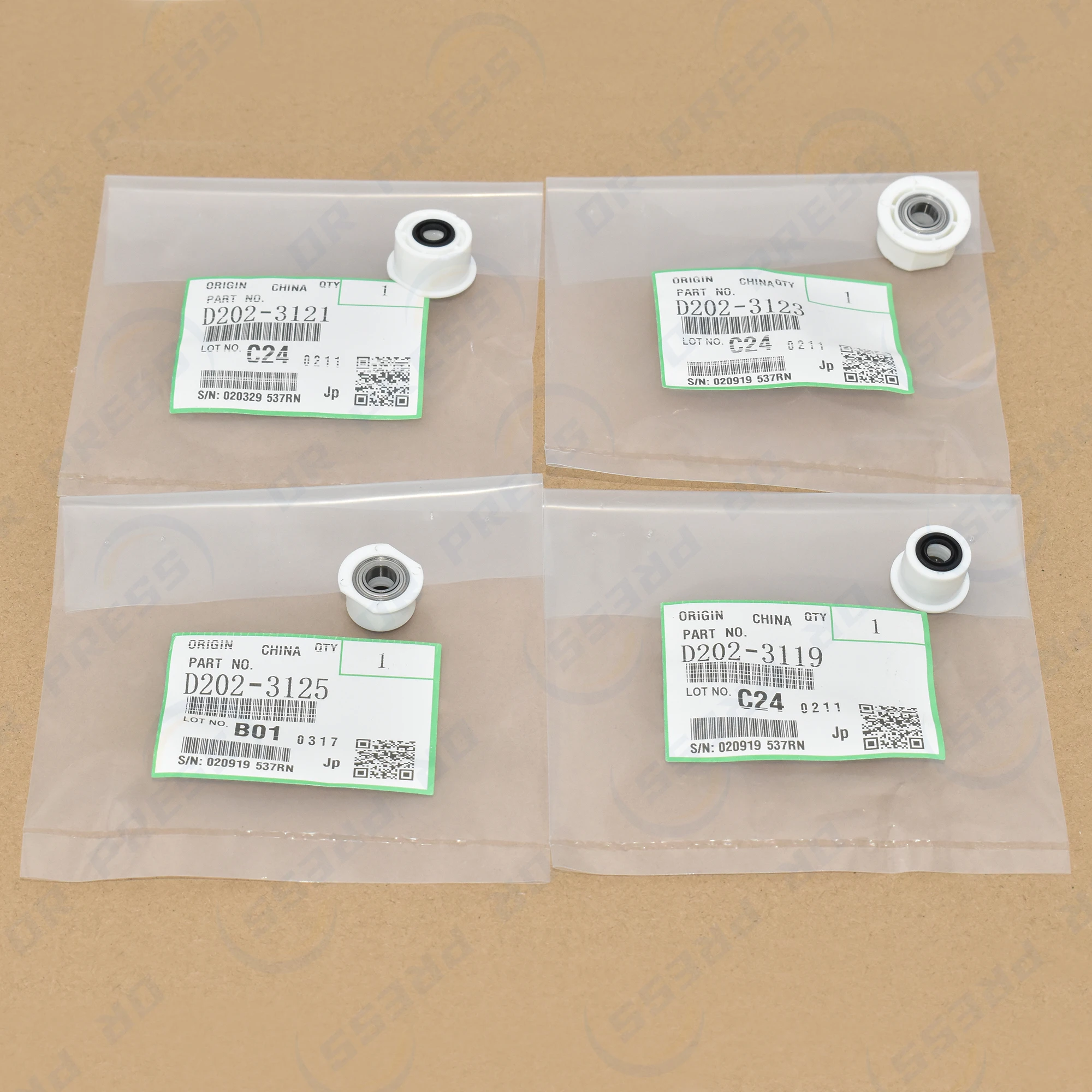 MP2555 MP3055 MP3555 MP4055 MP5055 MP6055 Developer Bushings for Ricoh MP 2555 3055 3555 4055 5055 60554