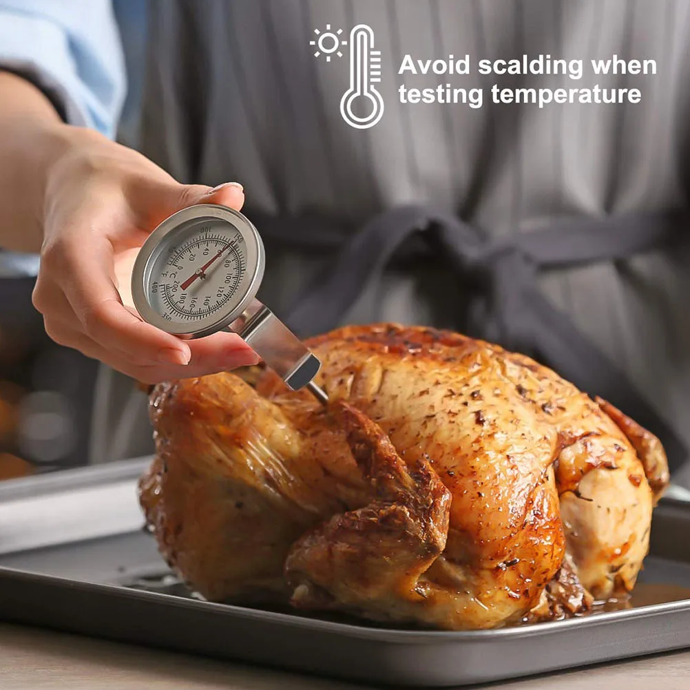 

1Pcs Metal Thermometer Clip 304 Food Grade Stainless Steel Easy Install Coffee Cup Temperature Monitor Thermometer Clips