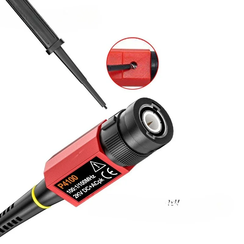 P4100 100:1 withstand voltage 2KV 100MHz oscilloscope high voltage probe