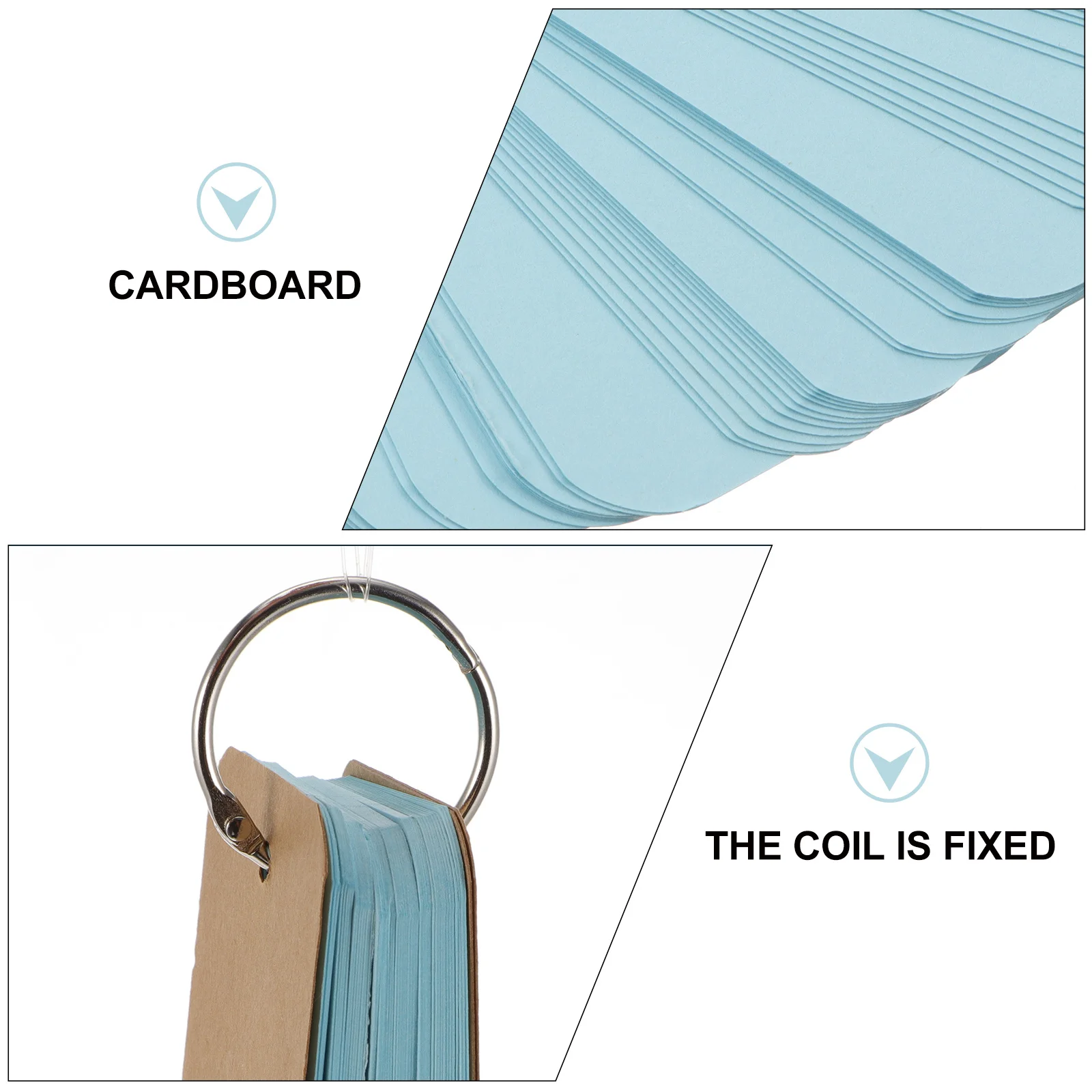 

8Pcs Message Cards DIY Memo Cards Fashionable Outlook Perfect Gift for Friends Families Classmates Travel Journal