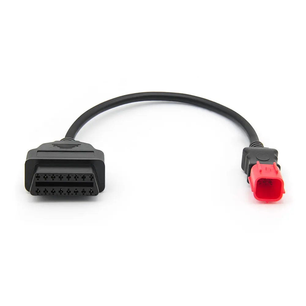 4Pin/6Pin Motorcycle OBD2 Adapter Cable for Honda 16Pin Diagnostic Extension Cable for Honda CBR CRF Motorbike view 4