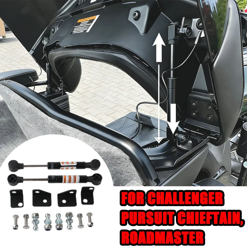 

Гидравлическая опора задней двери багажника для мотоциклов Chieftain Roadmaster 2019-2025 и Challenger Pursuit, газовая пружина, износостойкая