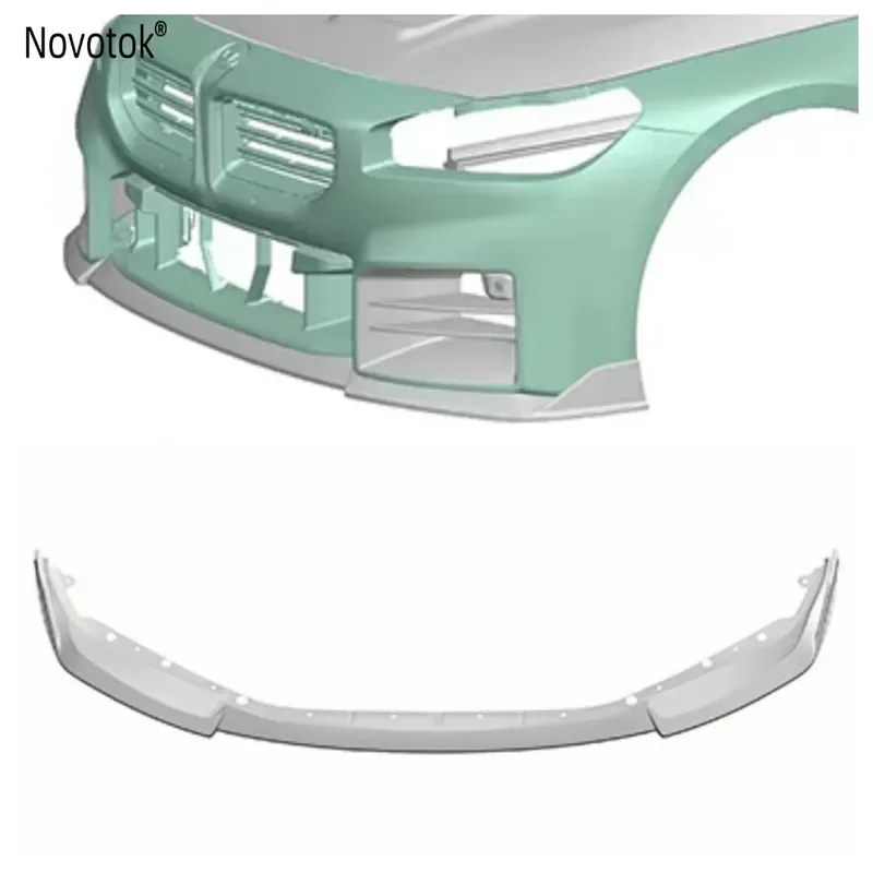 Car Front Bumper Separator Suitable For M2 G87 Dry Carbon Fiber Diffuser